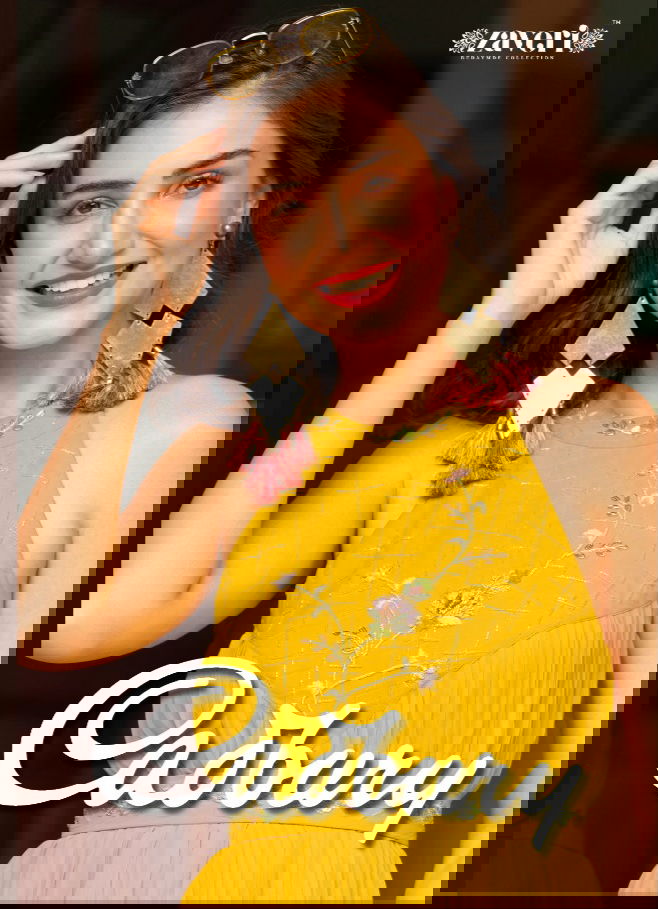 Zaveri Cadbury Stylish Party Wear Wholesale Designer Kurtis